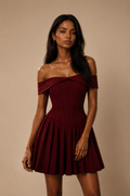 THE BORDEAUX DRESS